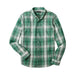 Line of Trade Frank Shirt - Bottle Green Plaid