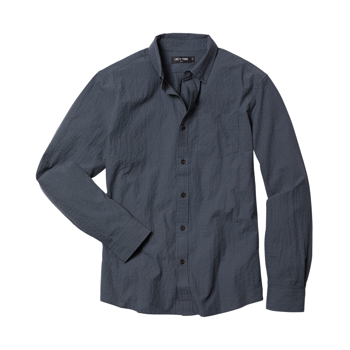 Line of Trade Frank Shirt Slate Blue Ripstop