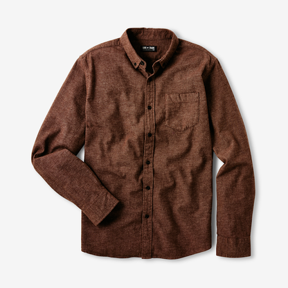 Frank Shirt Brick Brown
