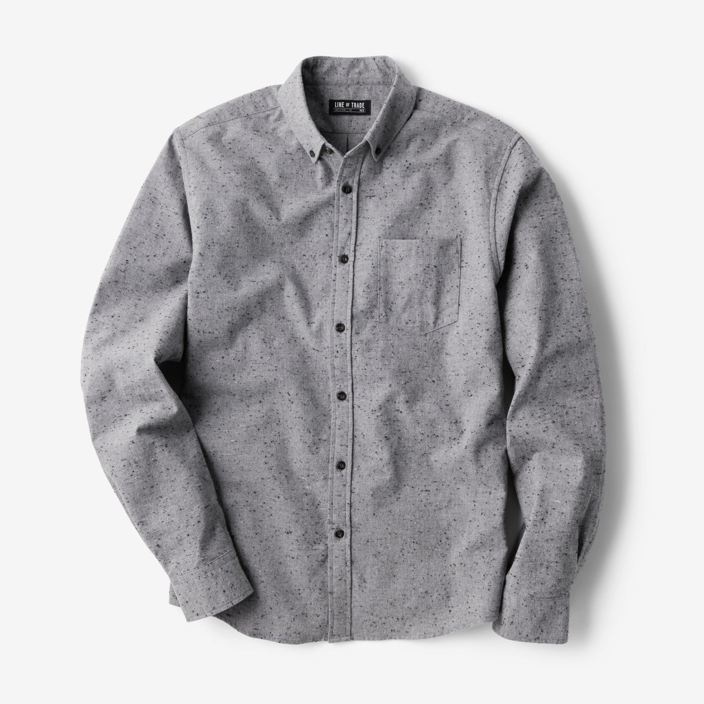 Frank Shirt Gray Speckle