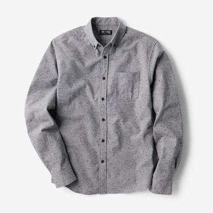Frank Shirt Gray Speckle