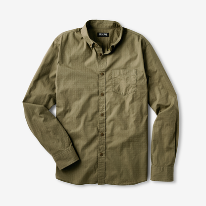 Frank Shirt Olive Ripstop