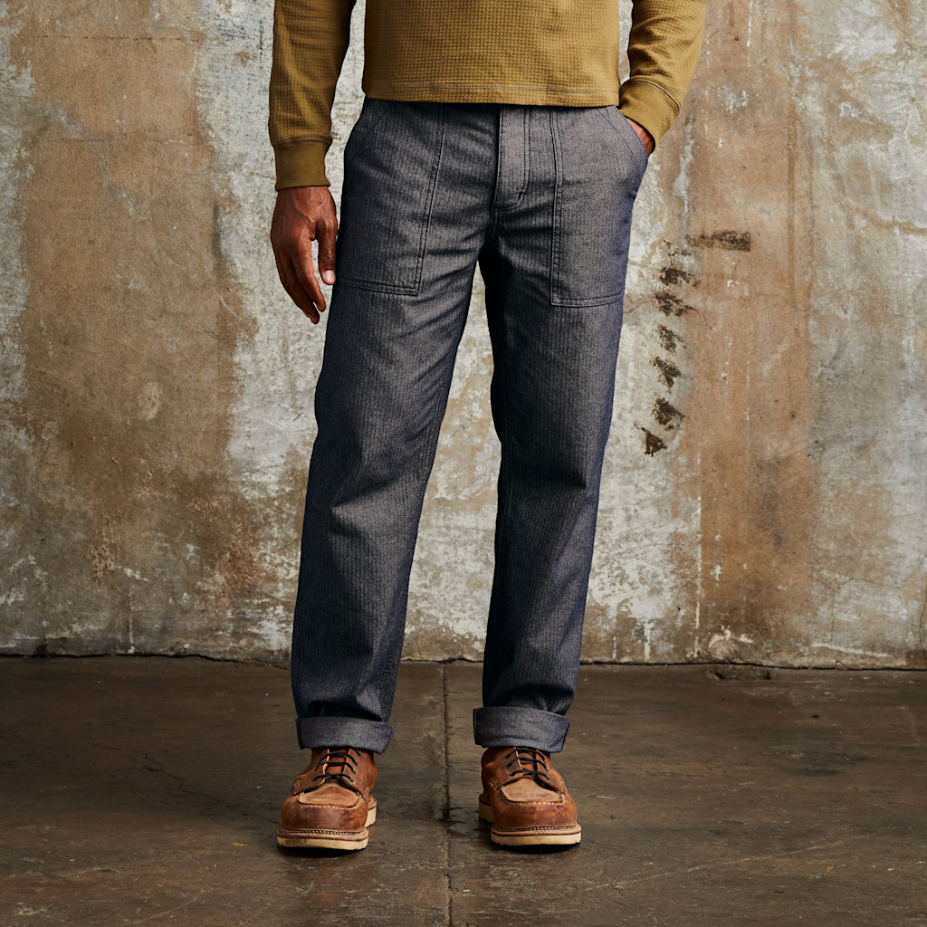 Line of Trade Herringbone Fatigue Pant