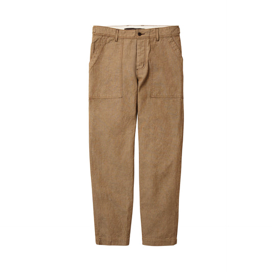 Line of Trade Herringbone Fatigue Pant Birch Brown