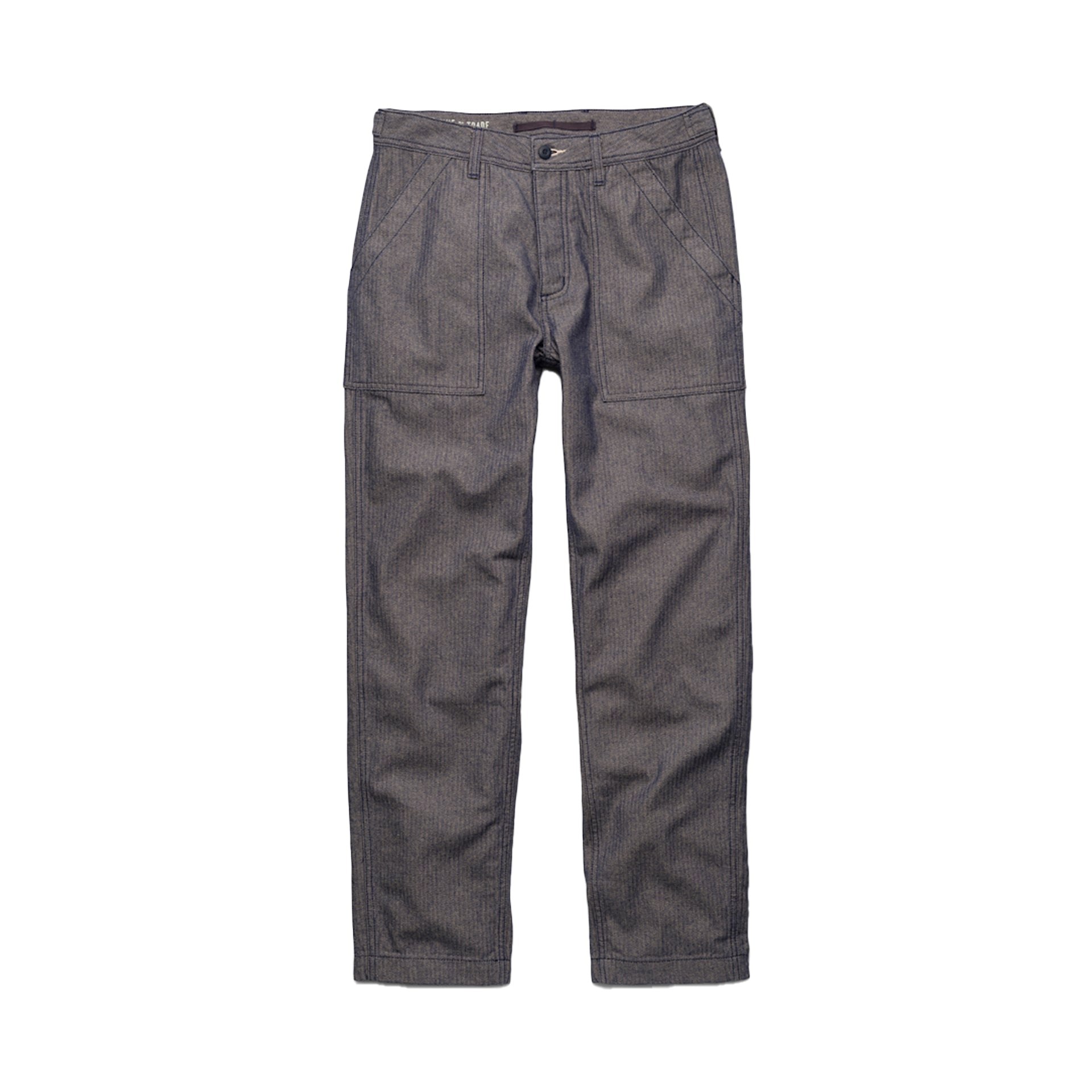 Line of Trade Herringbone Fatigue Pant Indigo Herringbone