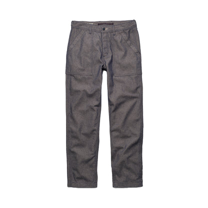 Line of Trade Herringbone Fatigue Pant Indigo Herringbone