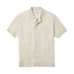 Line of Trade Jacquard Button Front Polo - Ivory