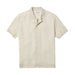 Line of Trade Jacquard Button Front Polo - Ivory