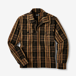 Line of Trade Logger Zip Shirt Jacket - Lodge Brown Plaid