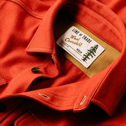 Line of Trade Melton Overshirt