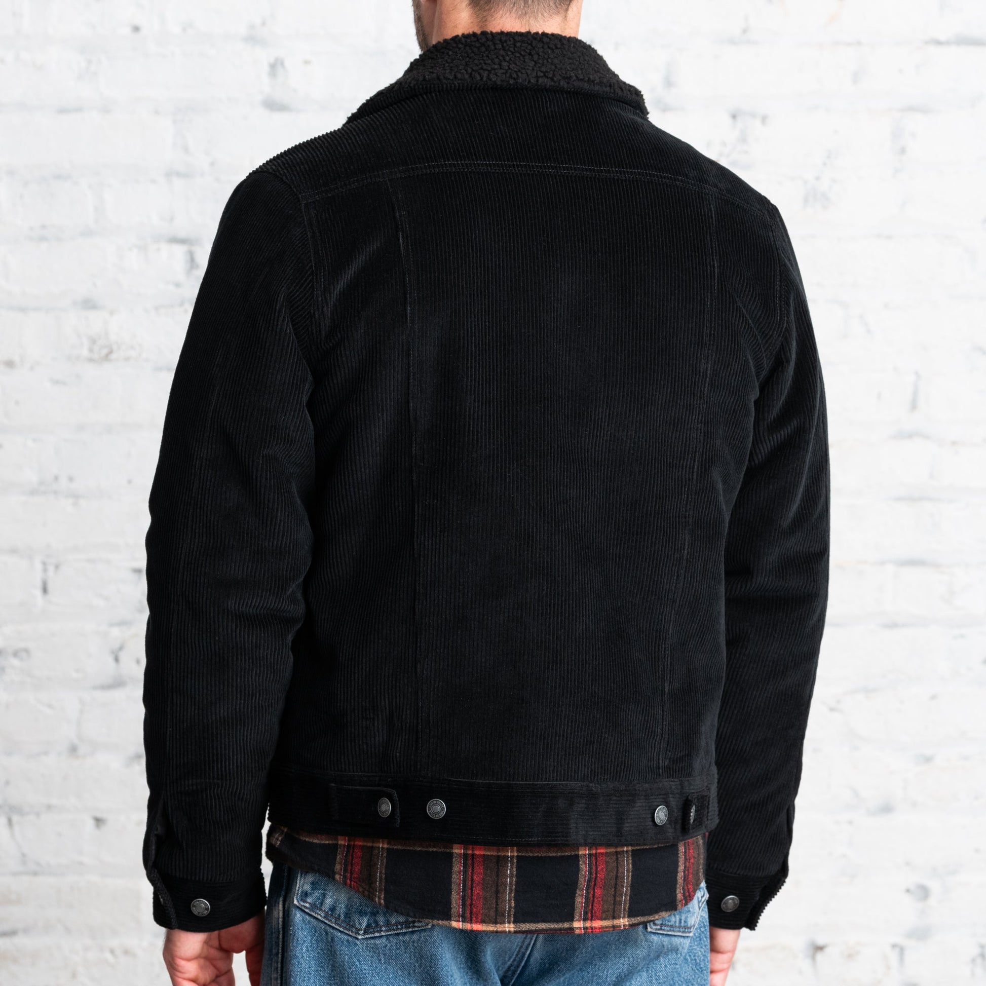 Line of Trade Montana Fleece-Lined Corduroy Trucker Jacket