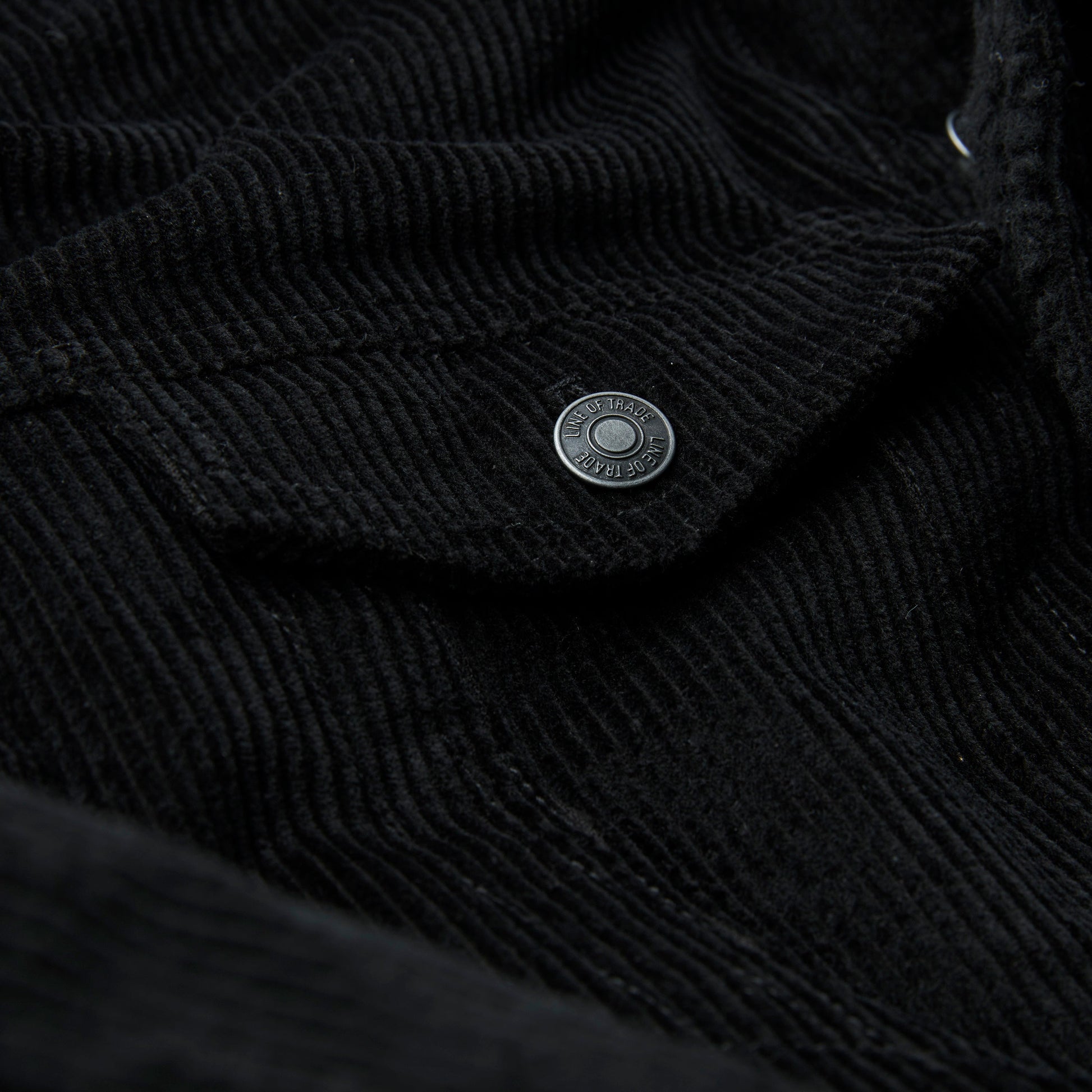 Line of Trade Montana Fleece-Lined Corduroy Trucker Jacket