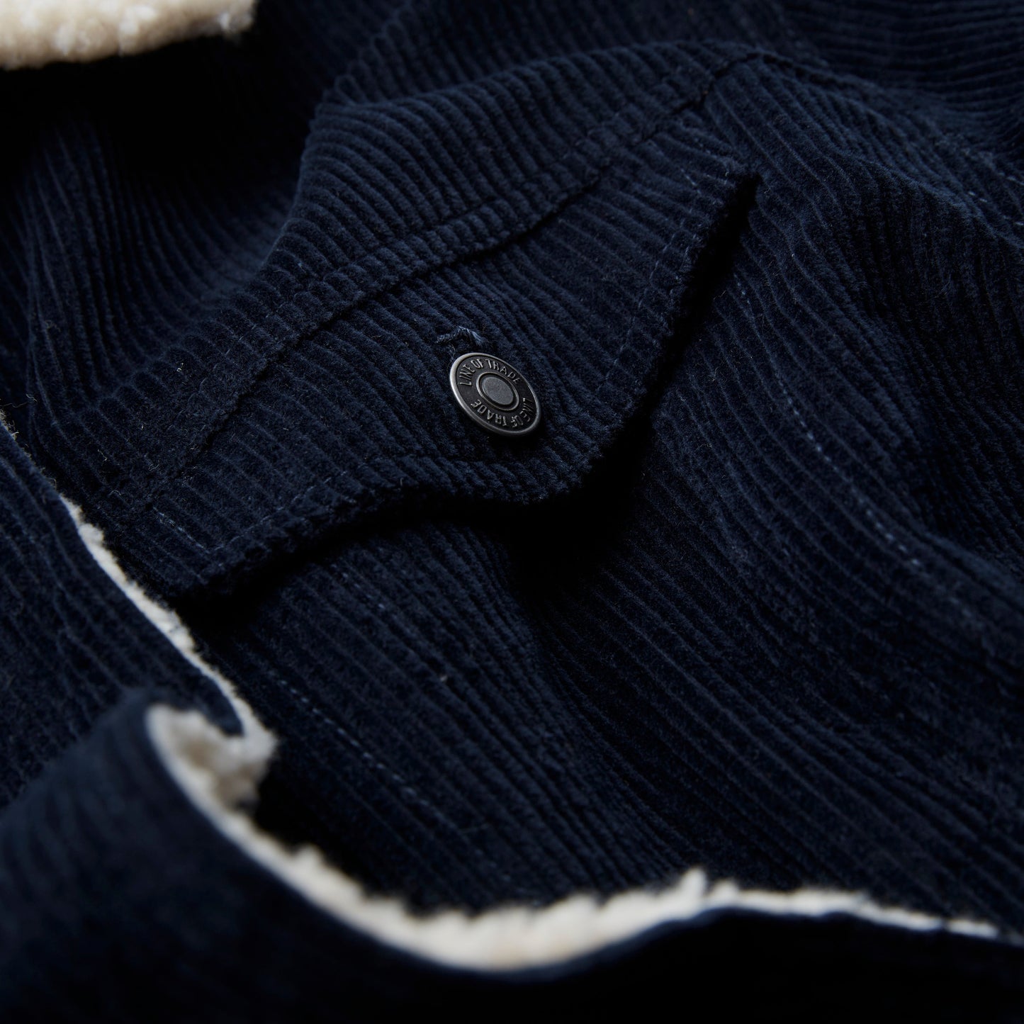 Line of Trade Montana Fleece-Lined Corduroy Trucker Jacket