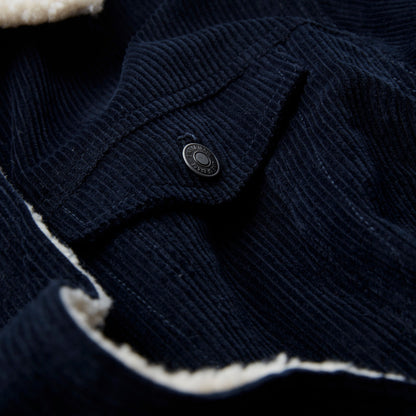 Line of Trade Montana Fleece-Lined Corduroy Trucker Jacket