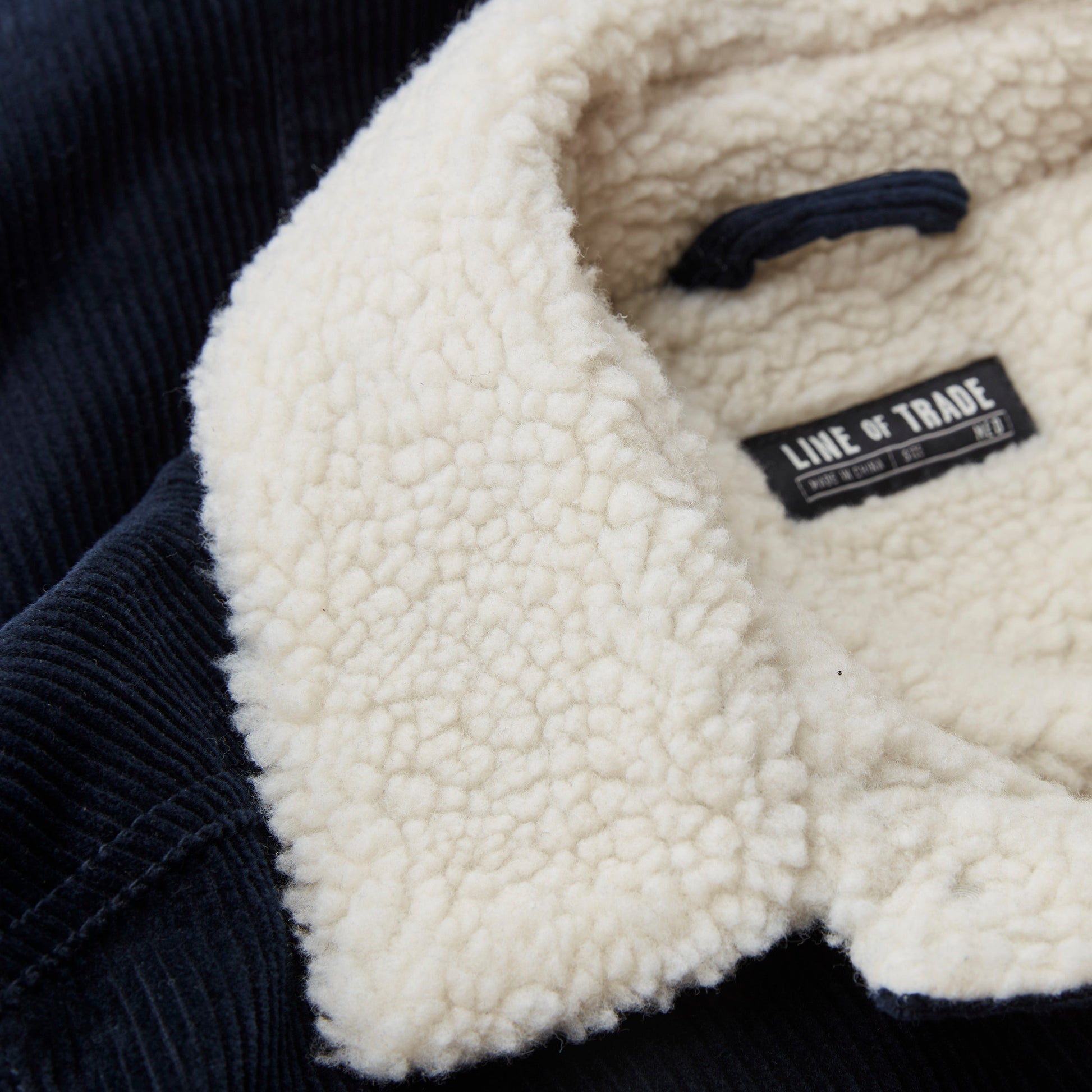 Line of Trade Montana Fleece-Lined Corduroy Trucker Jacket