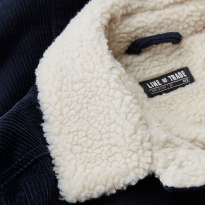 Line of Trade Montana Fleece-Lined Corduroy Trucker Jacket