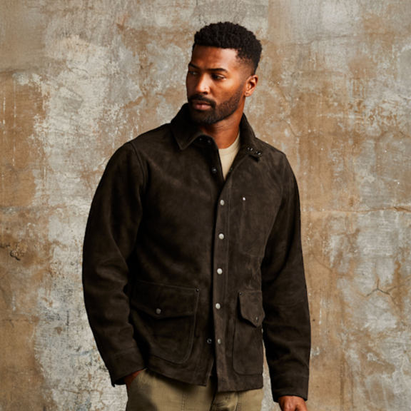 Line of Trade Suede Welder's Jacket