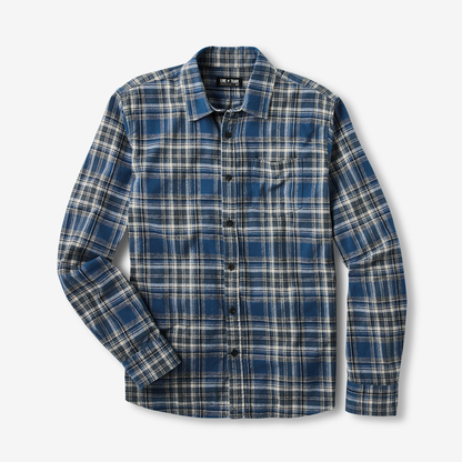 Summit Flannel Shirt Glacier Blue