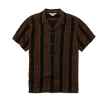 Line of Trade Breeze Camp Shirt - Black Stripe