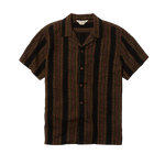 Line of Trade Breeze Camp Shirt - Black Stripe