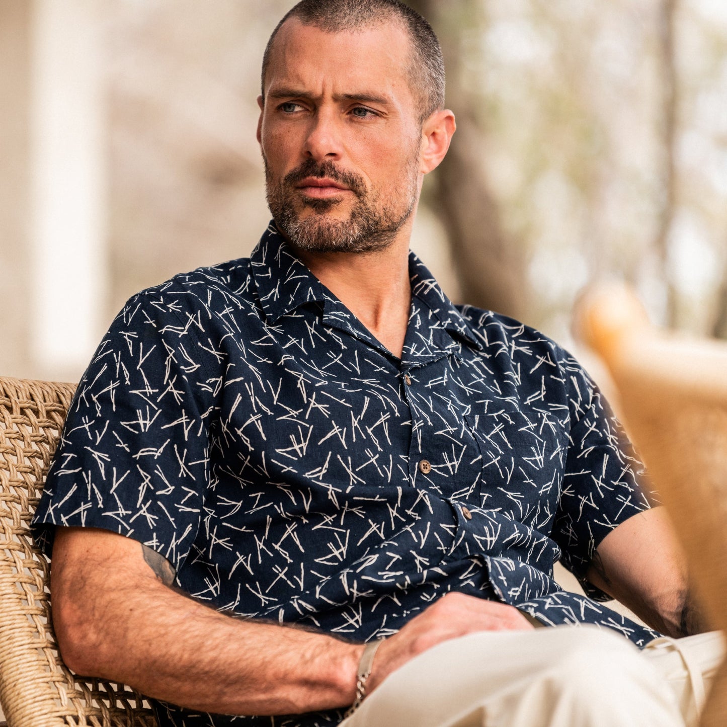 Line of Trade Breeze Camp Shirt