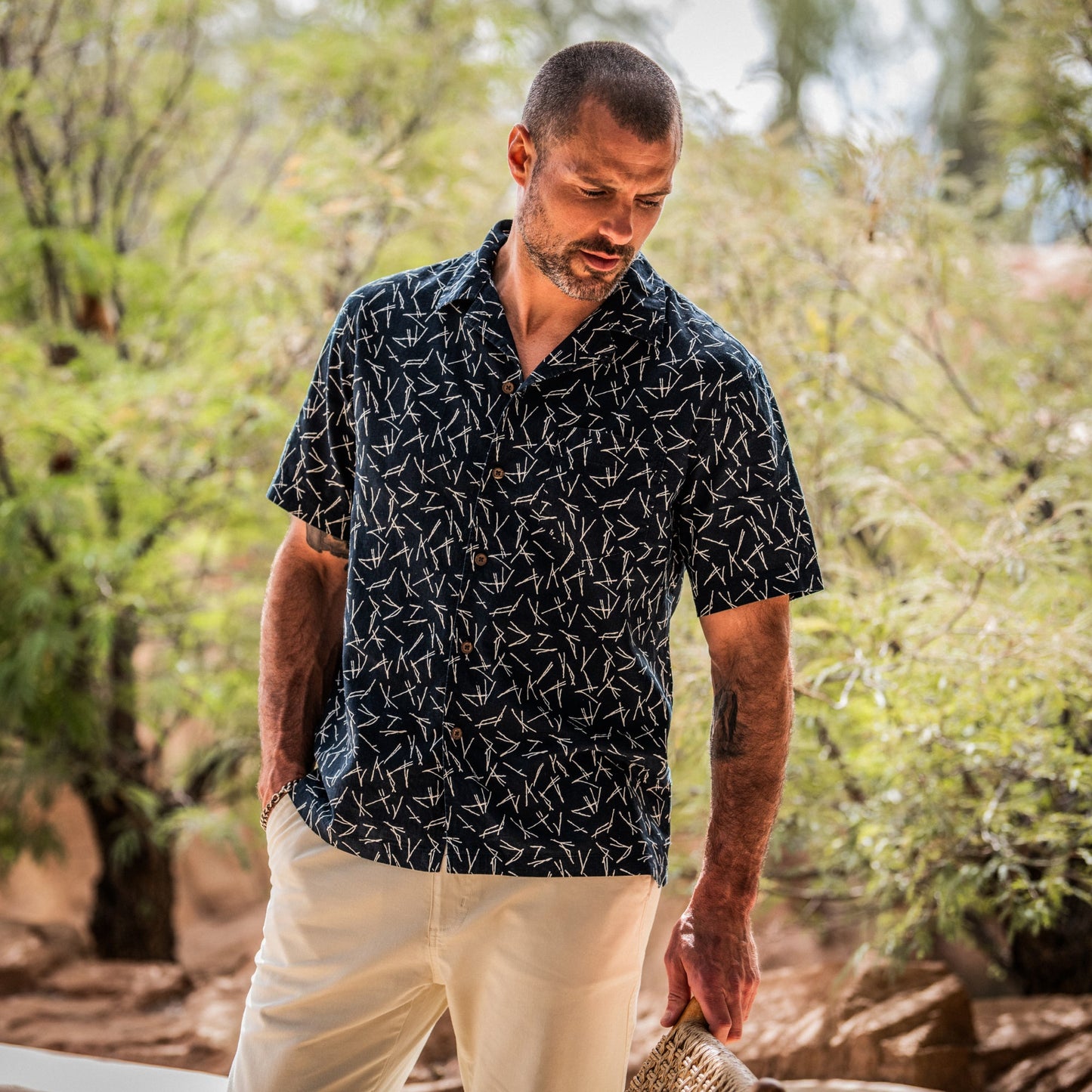 Line of Trade Breeze Camp Shirt