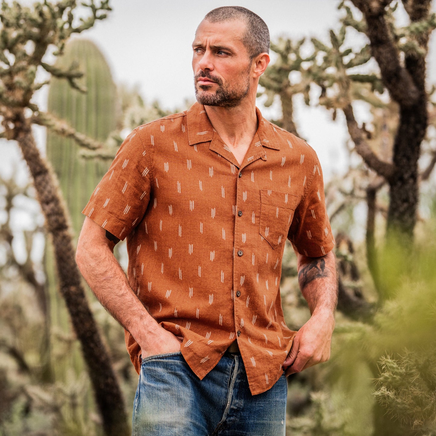 Line of Trade Breeze Camp Shirt