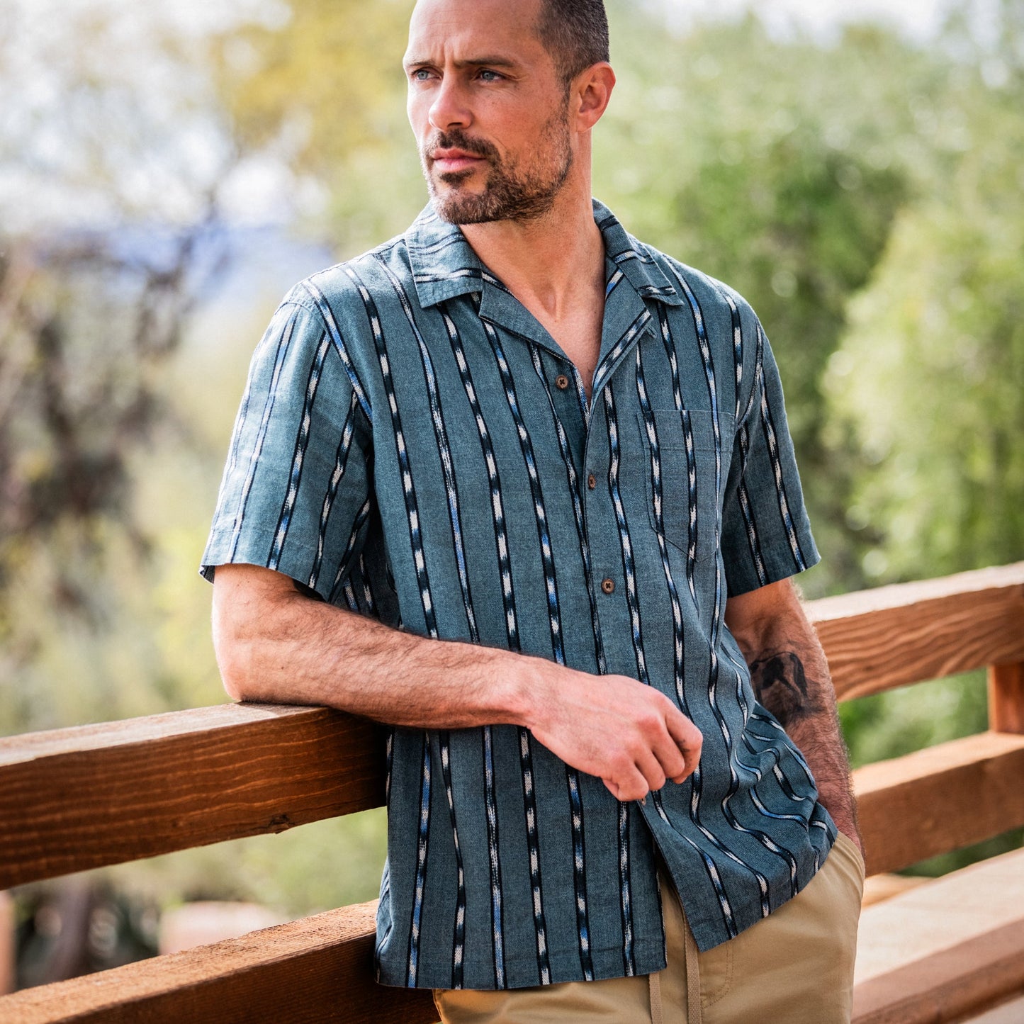 Line of Trade Breeze Camp Shirt