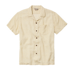 Line of Trade Breeze Camp Shirt - Ivory Knot Pattern