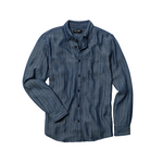 Line of Trade Frank Shirt - Indigo Rope Stripe