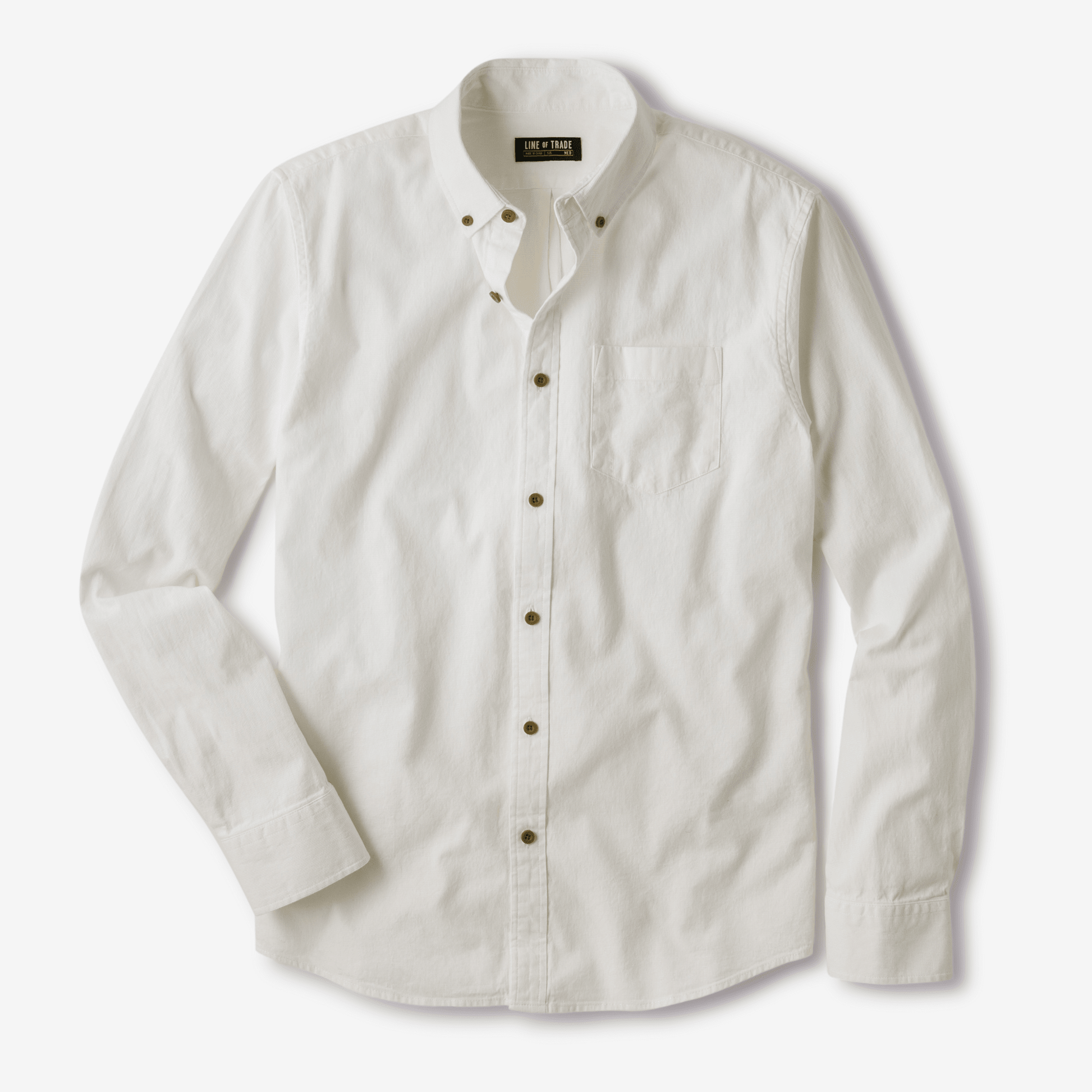 Frank Shirt Ivory Shuttle Cloth