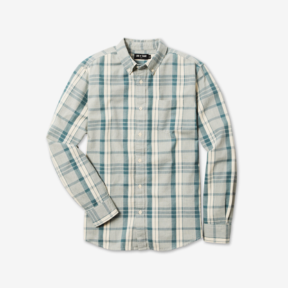 Frank Shirt Marine Blue Plaid