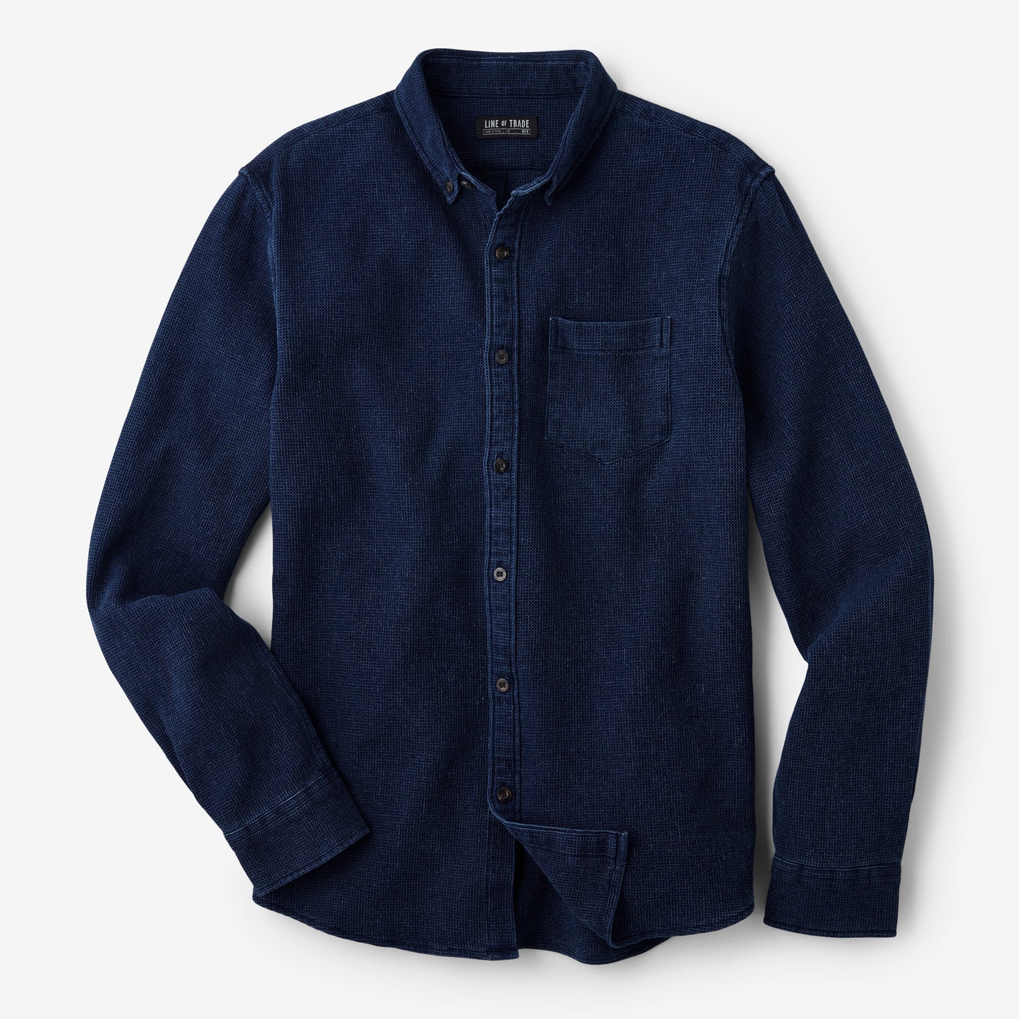 Frank Shirt Midnight Waffle