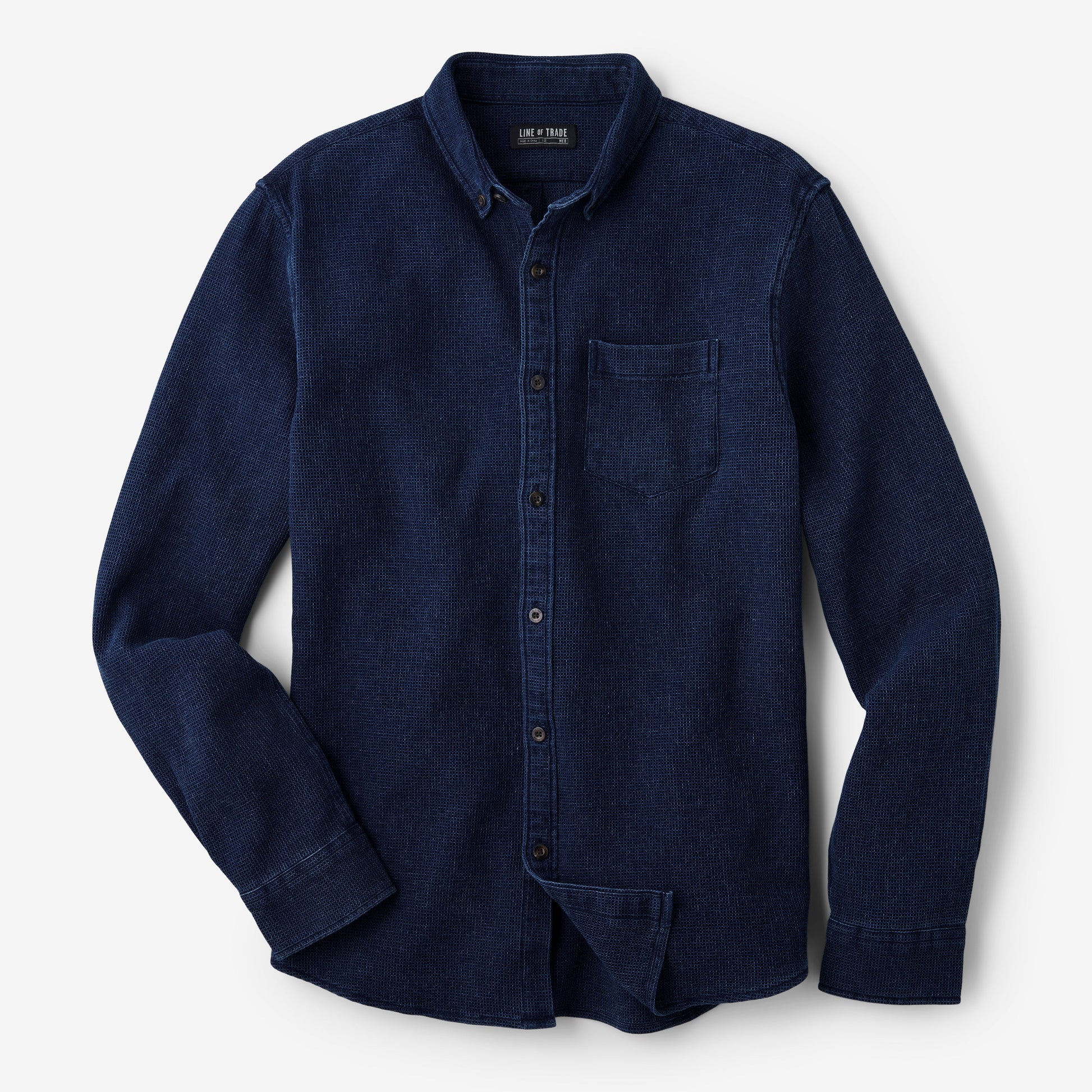 Frank Shirt Midnight Waffle