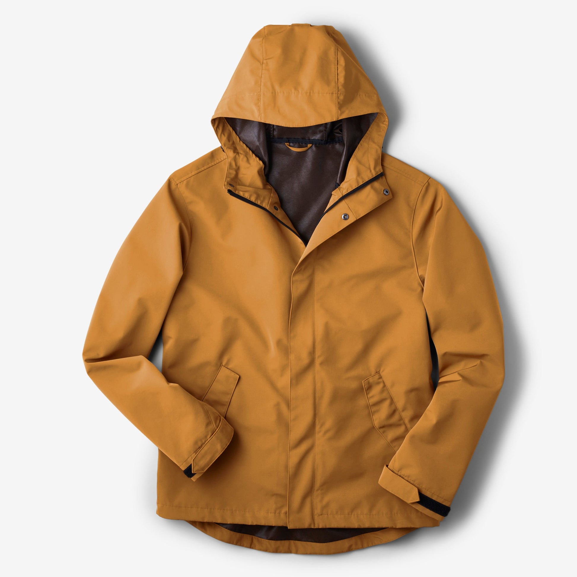 Portland Rain Jacket Golden Ochre