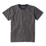 The Striped Sturdy Tee - Navy Stripe