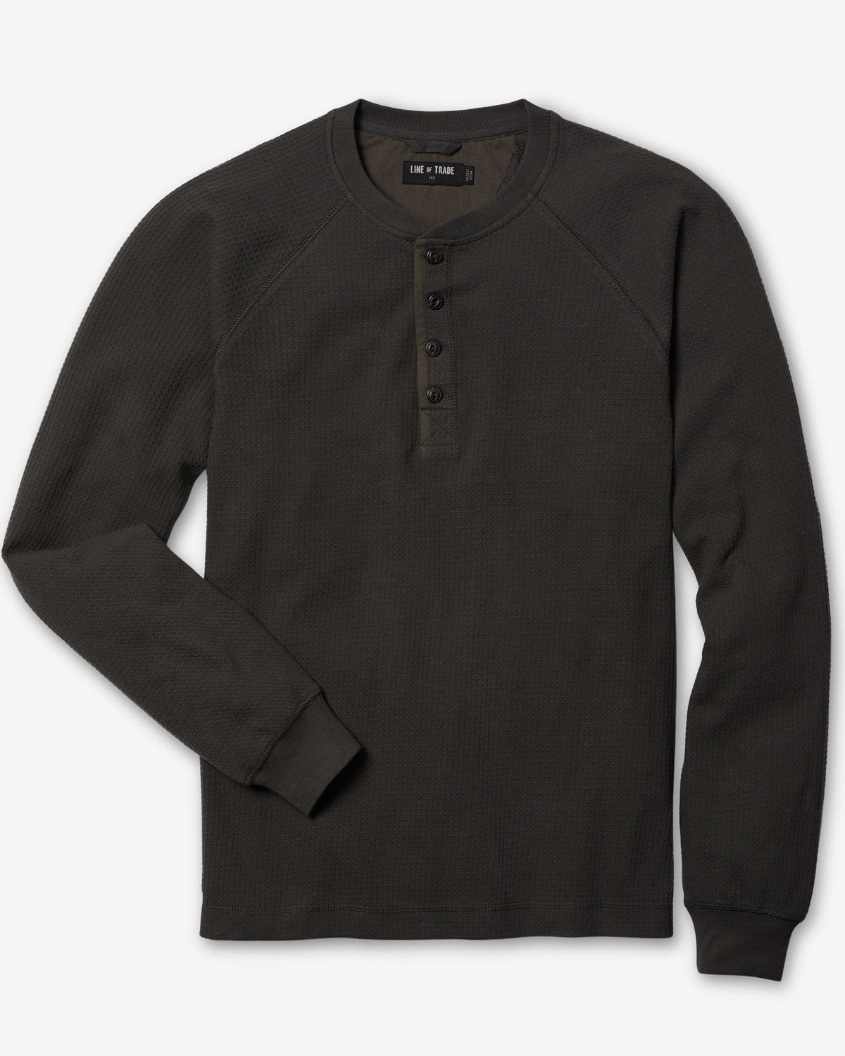 Waffle Henley Coal