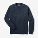Line of Trade Waffle Henley - Midnight