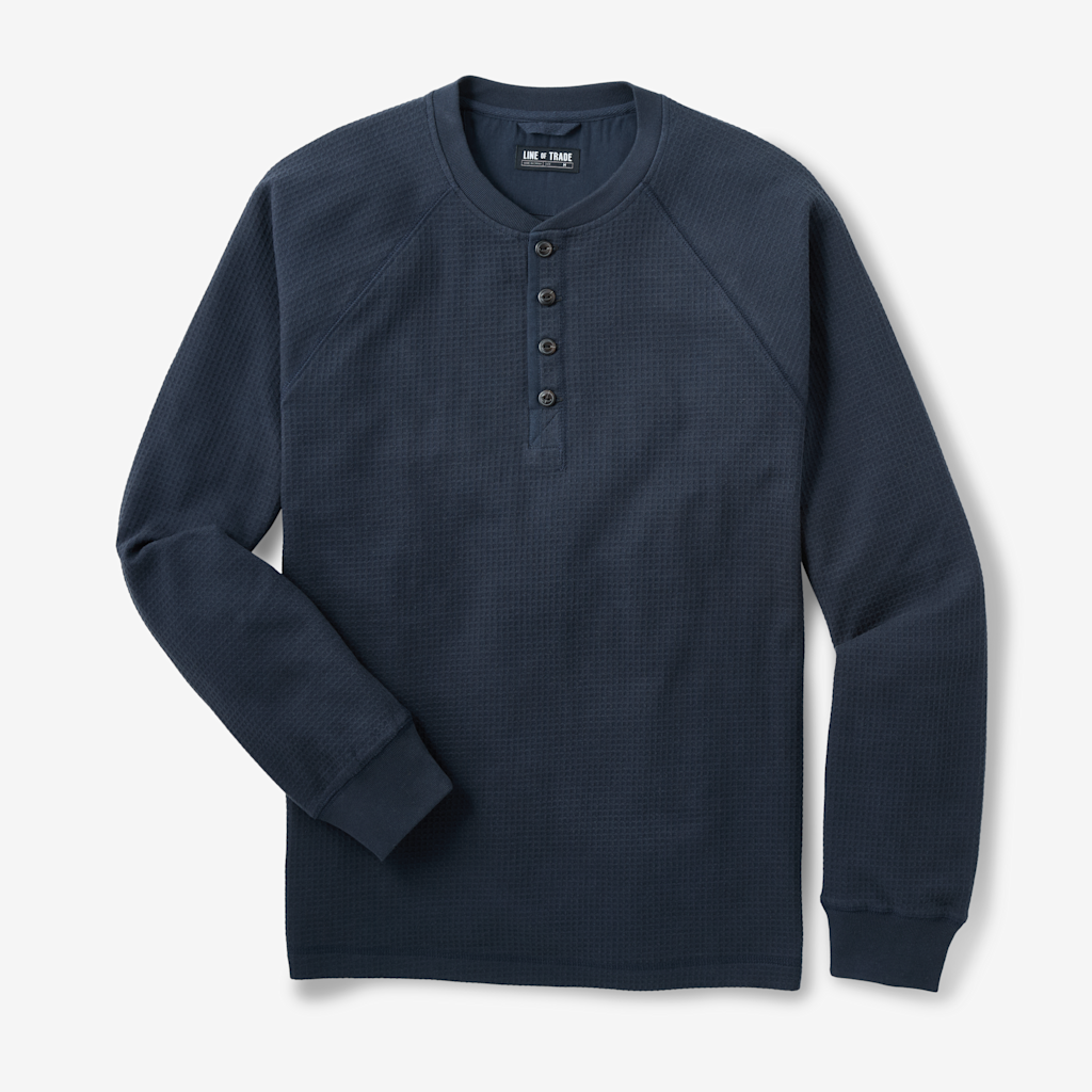 Waffle Henley Midnight
