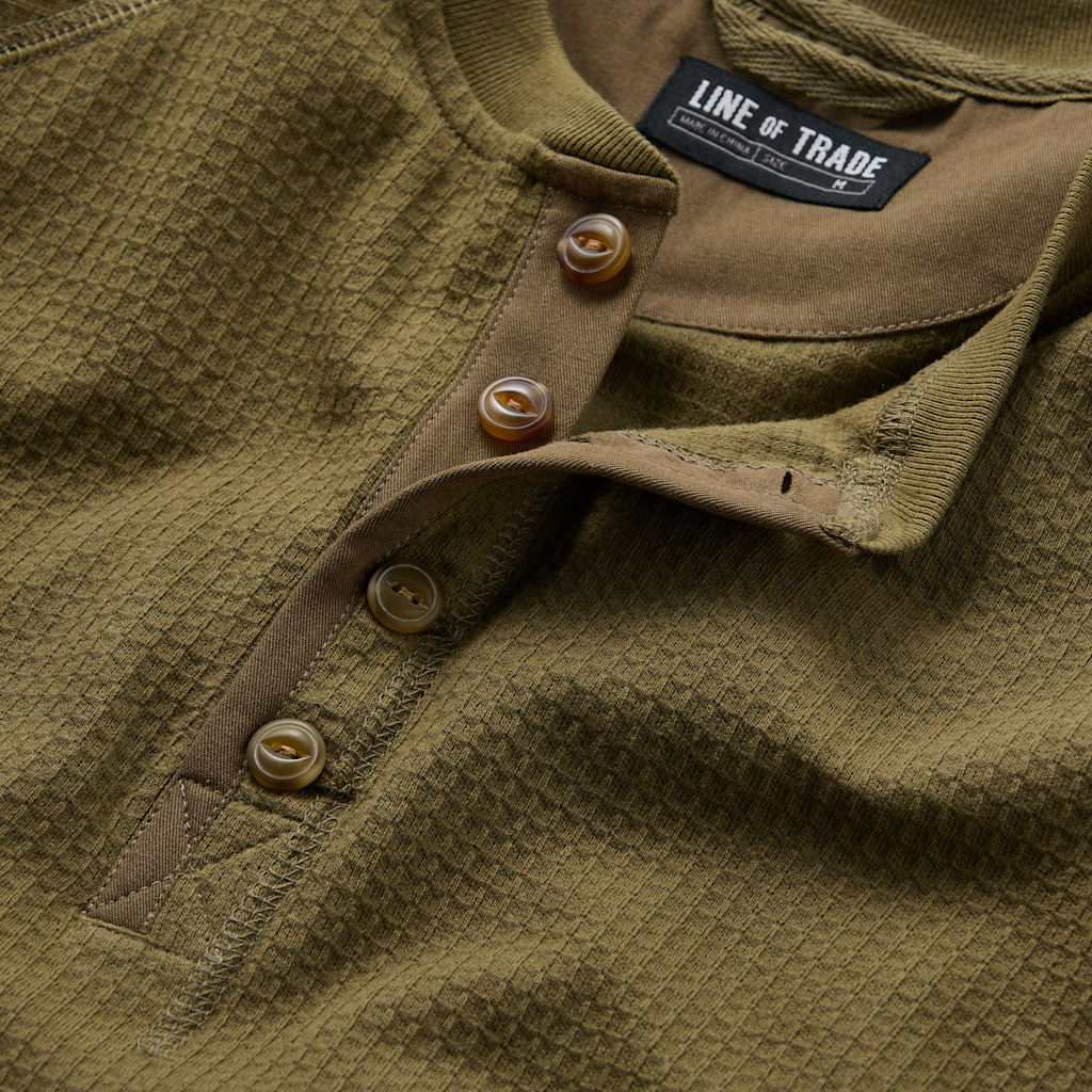 Waffle Henley