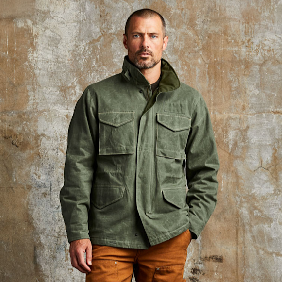 Line of Trade Waxed M65 Field Jacket | Uncrate Supply Line of Trade Waxed M65 Field Jacket | Uncrate Supply