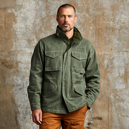 Line of Trade Waxed M65 Field Jacket