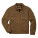 Line of Trade Waxed Zip Trucker Jacket - Walnut