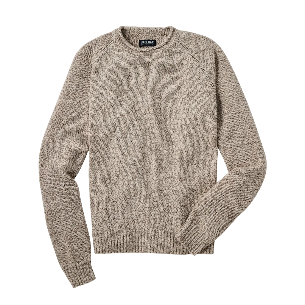 York Rollneck Sweater Oat