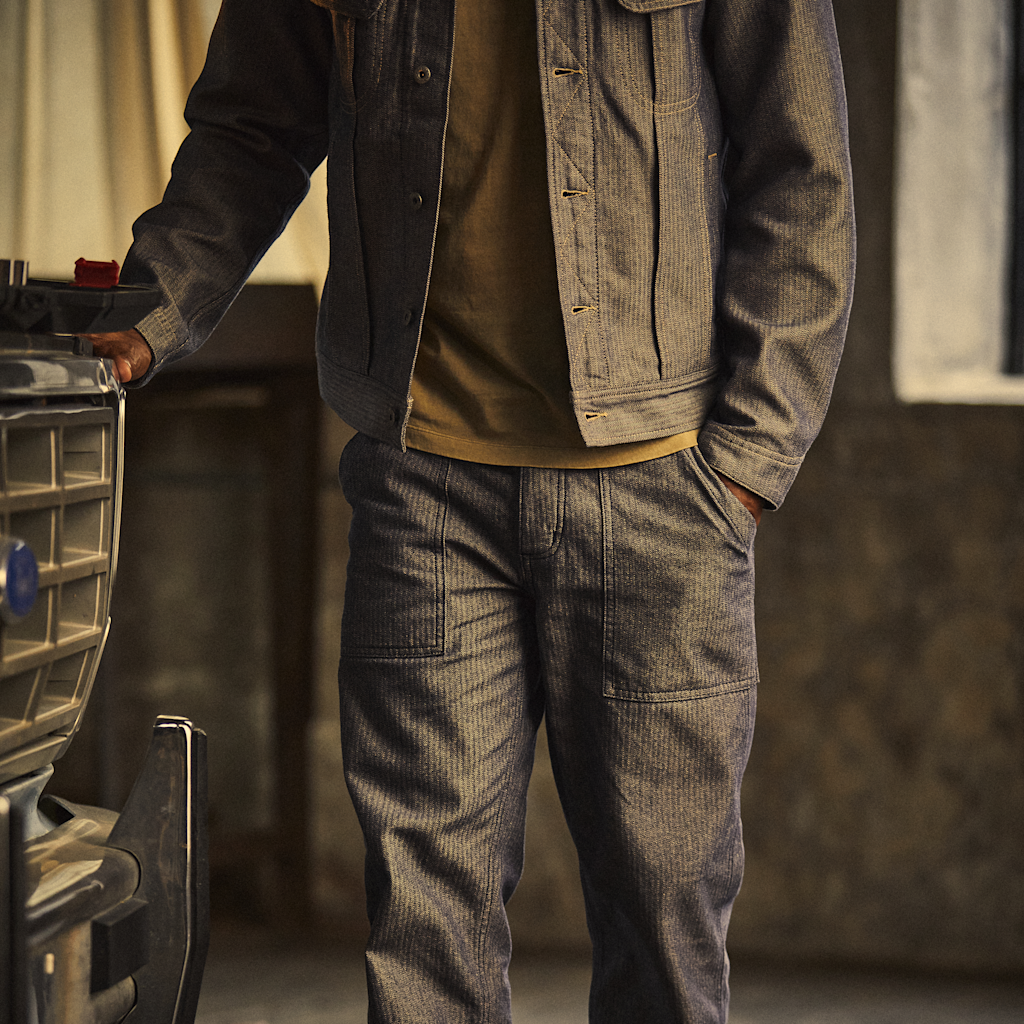 Line of Trade Herringbone Fatigue Pant