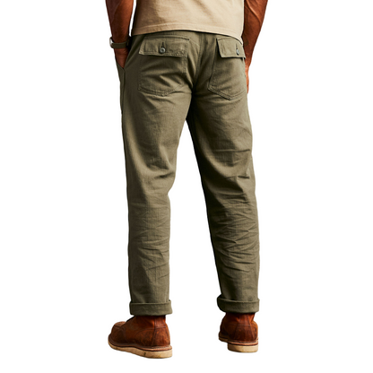 Line of Trade Herringbone Fatigue Pant