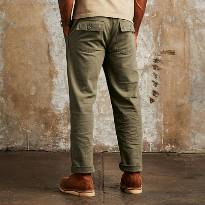 Line of Trade Herringbone Fatigue Pant