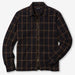 Line of Trade Brewer Zip Shirt - Coal Plaid