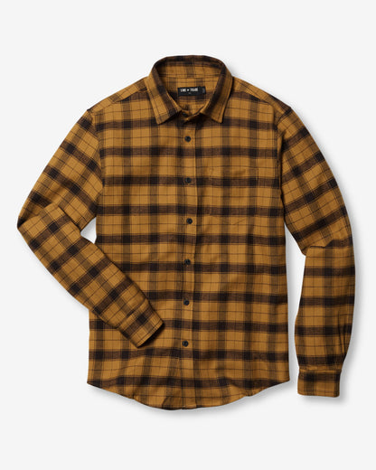 Summit Flannel Shirt Bronze