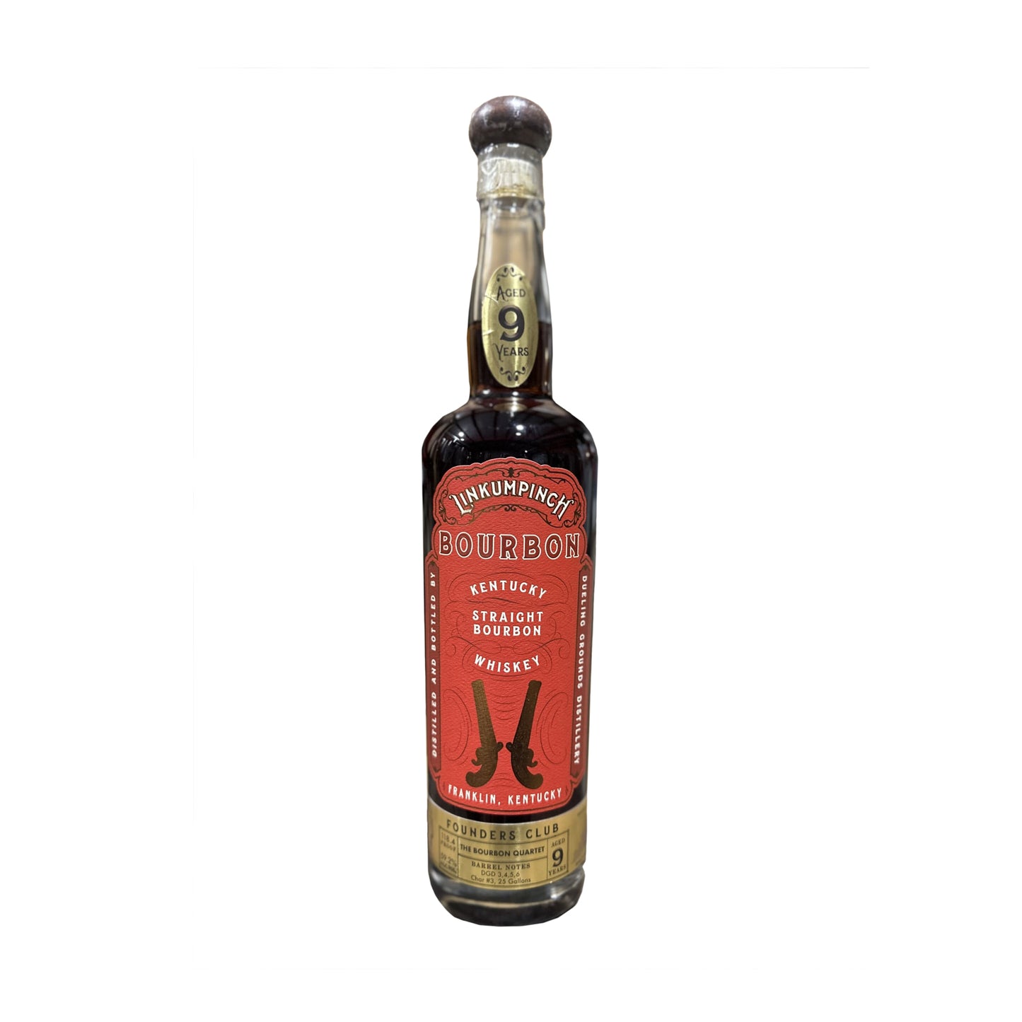 Linkumpinch Founders Club 9 Year Bourbon